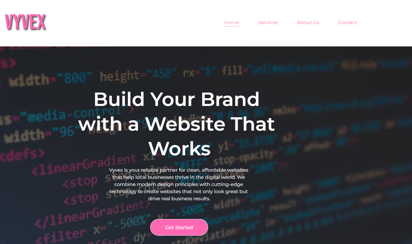 Basic Plan Website Example